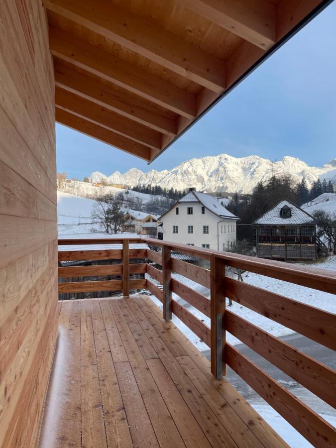 Mei-So-Nett Appartement Hutegger ชลัดมิง ภายนอก รูปภาพ