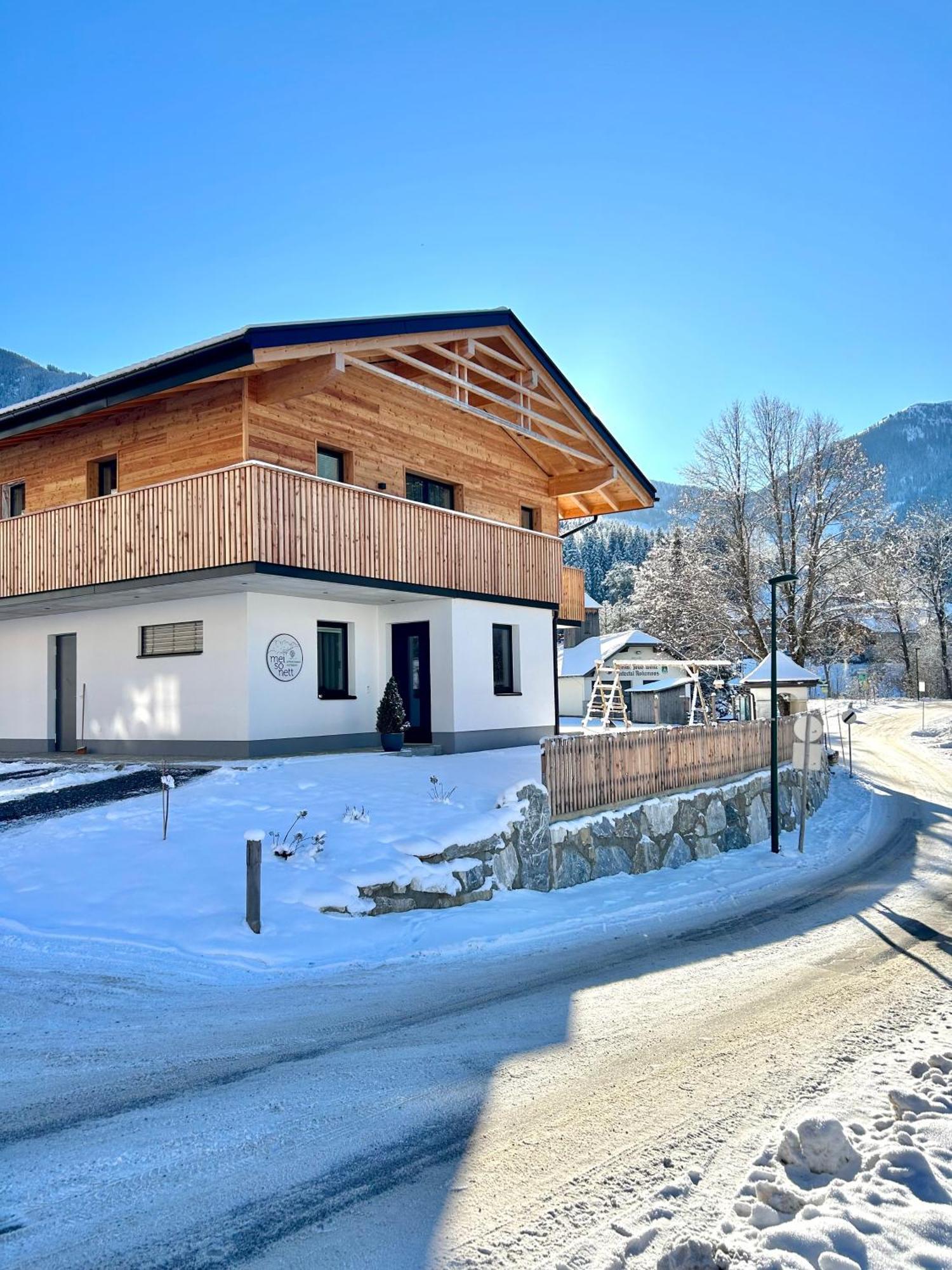 Mei-So-Nett Appartement Hutegger ชลัดมิง ภายนอก รูปภาพ
